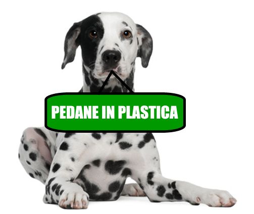 pedane in plastica